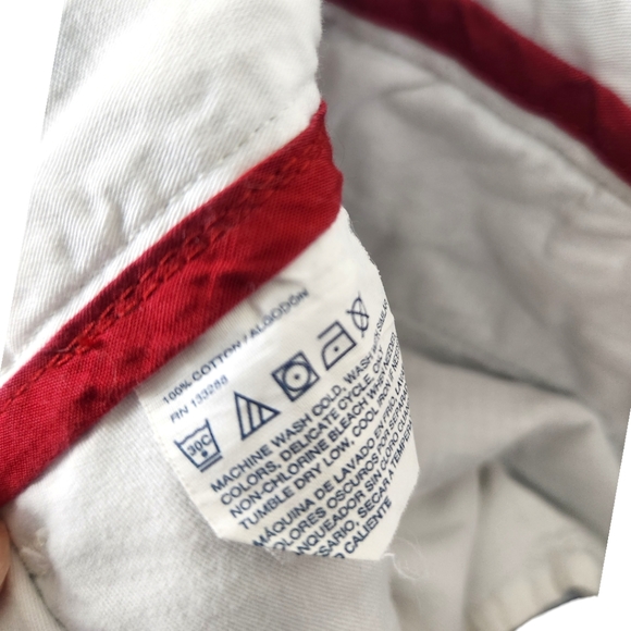 Stafford Prep Micro-Check Straight Leg Cotton Pants - Picture 8 of 8